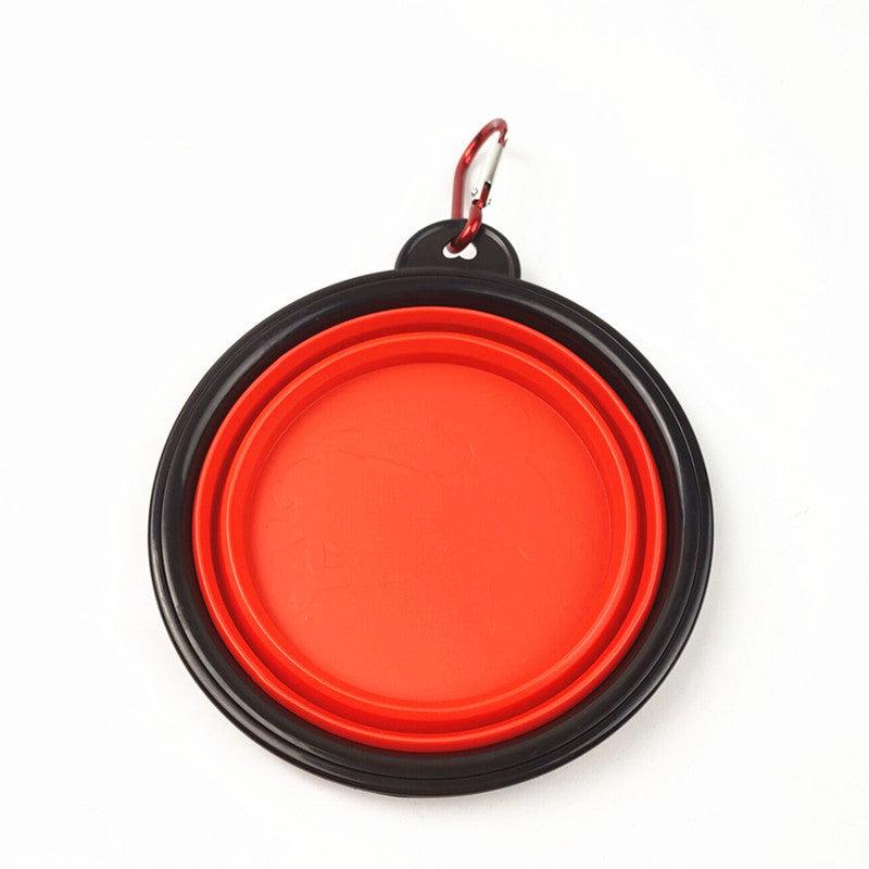 Portable Collapsible Dog Bowl for Travel, 350ml, Dogs and Cats