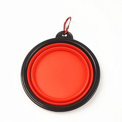 Portable Collapsible Dog Bowl for Travel, 350ml, Dogs and Cats