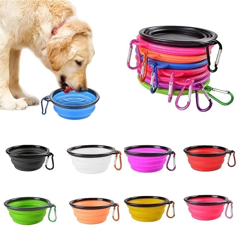 Collapsible Dog Bowl Silicone Pet Food & Water Bowl