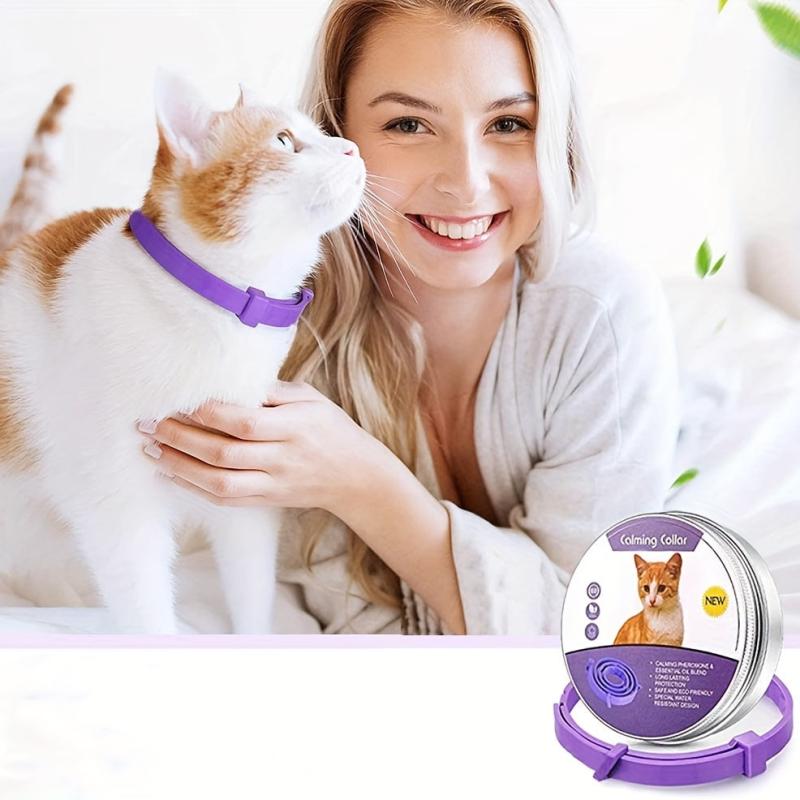 Calming Cat Collar Reduce Stress & Anxiety