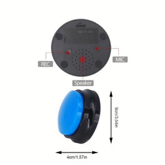 4pcs Pet Recording Button Training Buzzer Toy Supplies