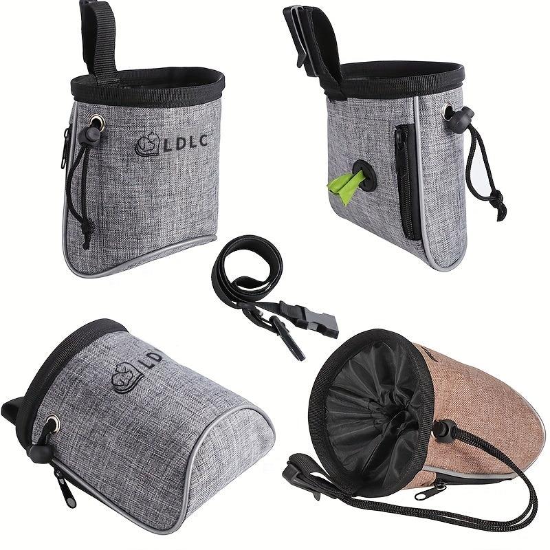 Convenient Pet Training Bag with Hook Buckle and Belt