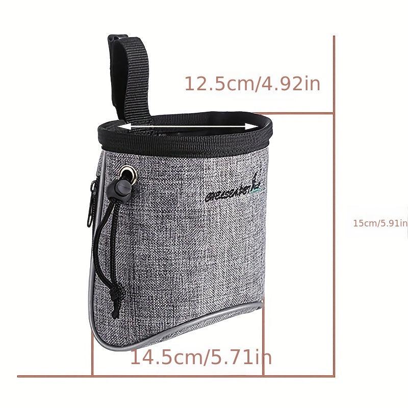 Convenient Pet Training Bag with Hook Buckle and Belt