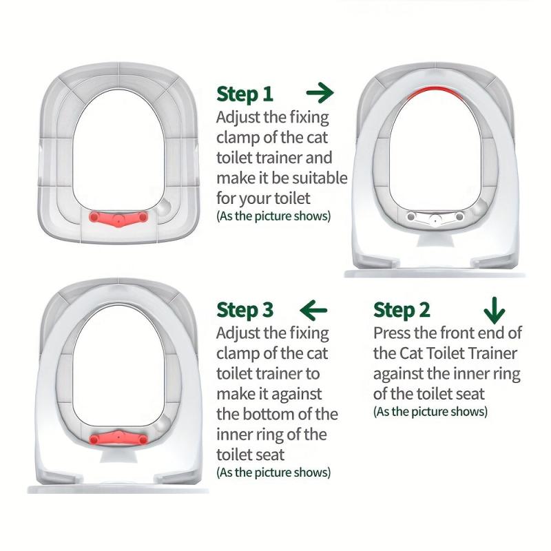 Cat Toilet Trainer Easy Potty Training System