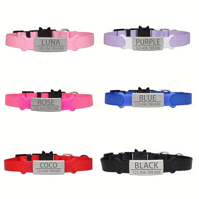 Colloid Pet ID Tag Stainless Steel Custom Engraving Nameplate