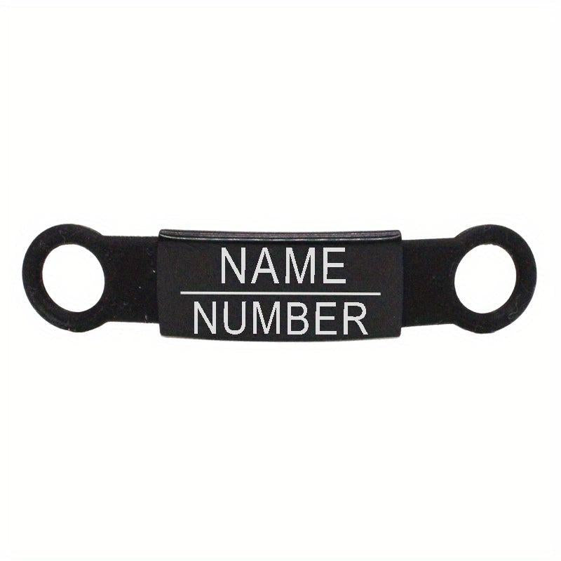 Colloid Pet ID Tag Stainless Steel Custom Engraving Nameplate