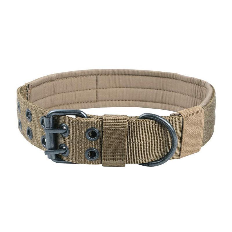 Adjustable Tactical Dog Collar for Training - Medium & Large Dogs