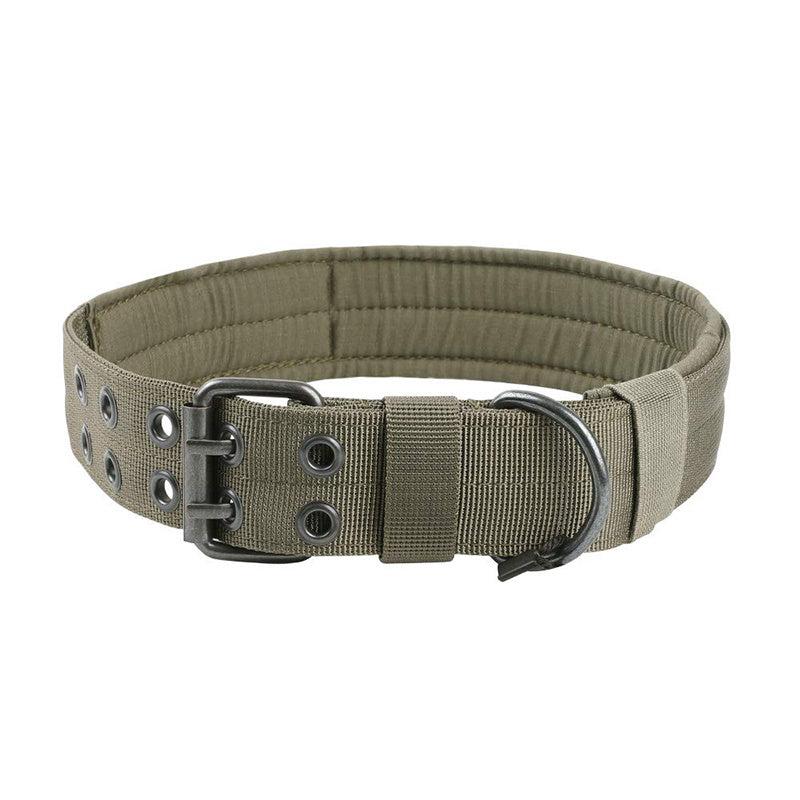 Adjustable Tactical Dog Collar for Training - Medium & Large Dogs