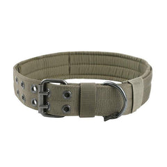 Adjustable Tactical Dog Collar for Training - Medium & Large Dogs