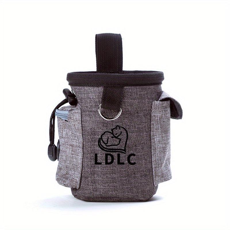 Portable Dog Treat Pouch with Waist Clip for Training and Outdoors