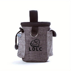 Portable Dog Treat Pouch with Waist Clip for Training and Outdoors