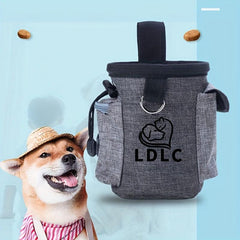 Portable Dog Treat Pouch with Waist Clip for Training and Outdoors
