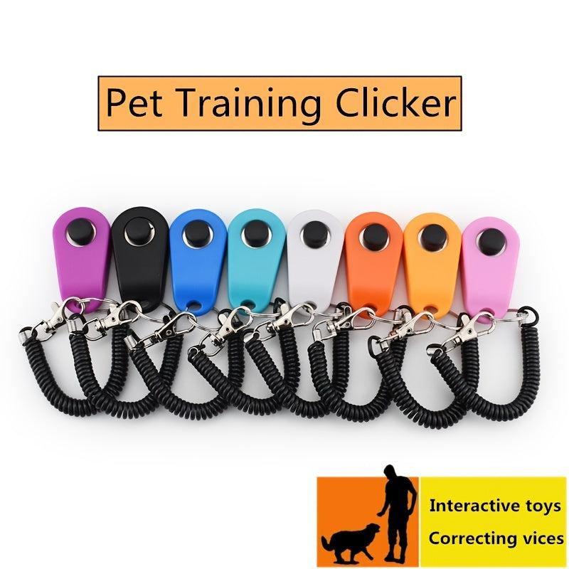 Pet Training Clicker with Wrist Strap for Dogs Cats