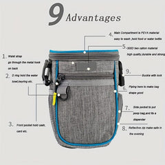 Adjustable Waist Bag for On the Go Pet Training