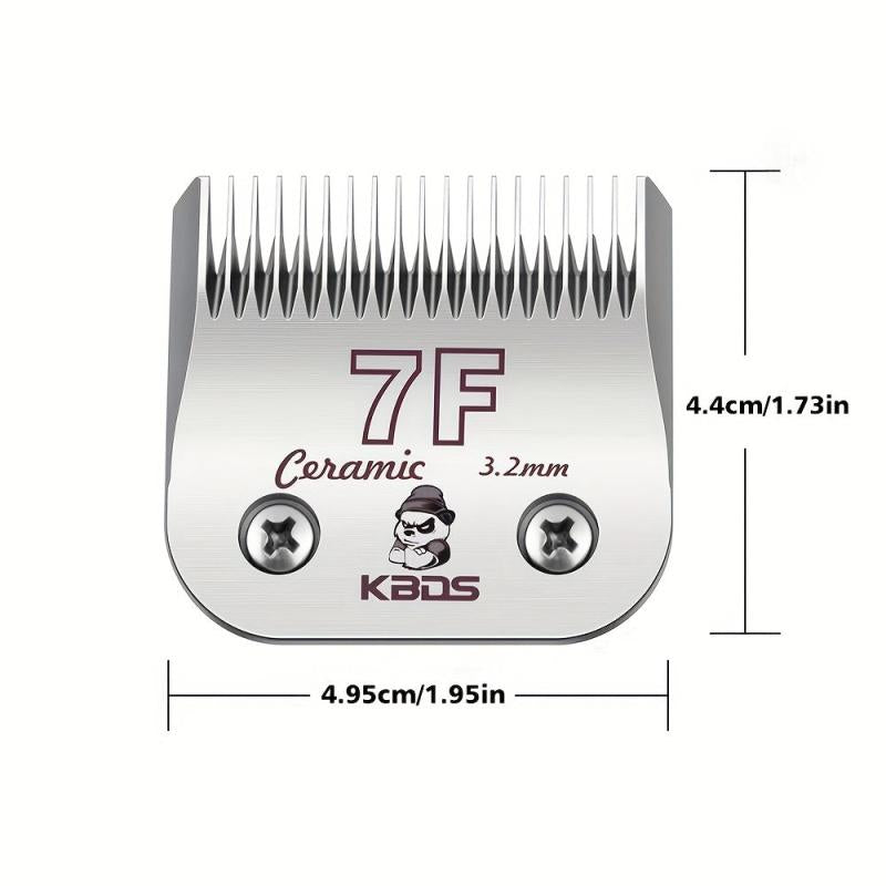 Andis Compatible Detachable Ceramic Clipper Blades Size 7F