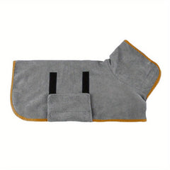 Pet Hooded Bath Towel - Quick Drying Microfiber, Gentle on Skin