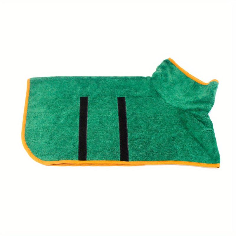 Pet Hooded Bath Towel - Quick Drying Microfiber, Gentle on Skin