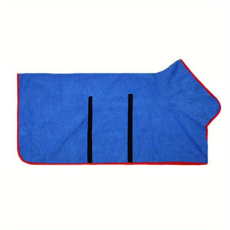 Pet Hooded Bath Towel - Quick Drying Microfiber, Gentle on Skin