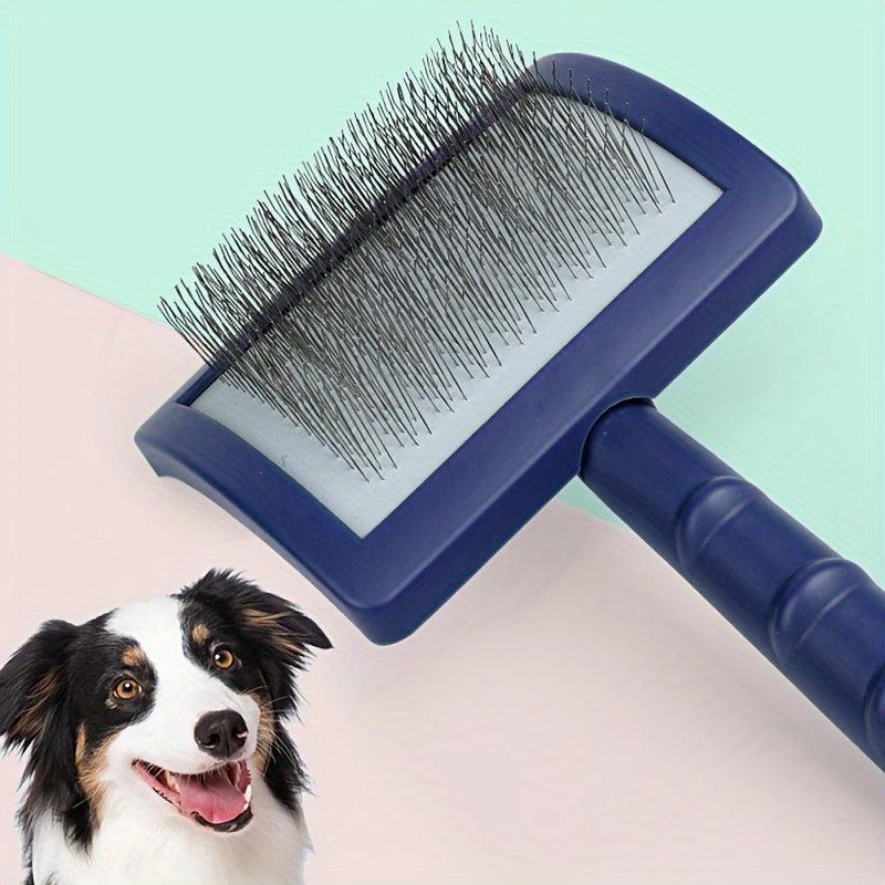 Slicker Brush for Dogs Removes Loose Hair & Shedding