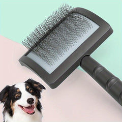 Slicker Brush for Dogs Removes Loose Hair & Shedding
