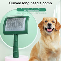 Slicker Brush for Dogs Removes Loose Hair & Shedding