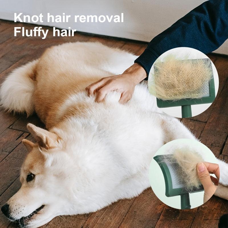Slicker Brush for Dogs Removes Loose Hair & Shedding
