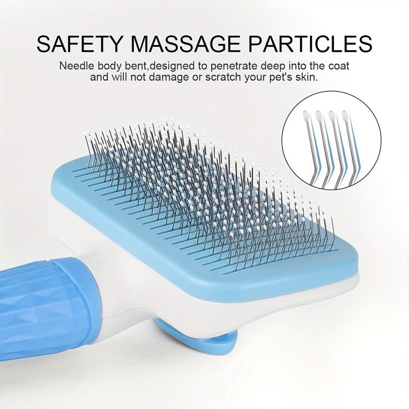 Float Hair Removal Slicker Brush for Pet Grooming