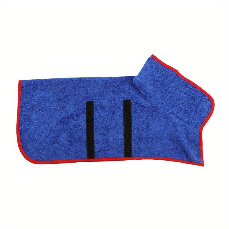 Pet Bath Robe Towel Microfibre Fast Drying Coat