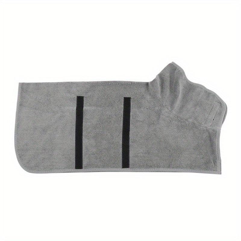 Pet Bath Robe Towel Microfibre Fast Drying Coat
