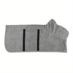 Pet Bath Robe Towel Microfibre Fast Drying Coat