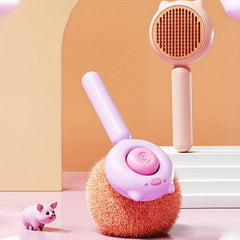 Pet Hair Removal Brush Floating Messy Hair Cleaning Dog Cat Lint Removal Comb