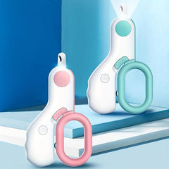 LED Pet Nail Clippers for Small Animals Easy and Safe Trimming