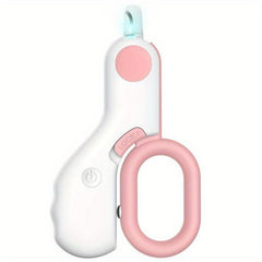 LED Pet Nail Clippers for Small Animals Easy and Safe Trimming