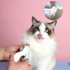 LED Pet Nail Clippers for Small Animals Easy and Safe Trimming