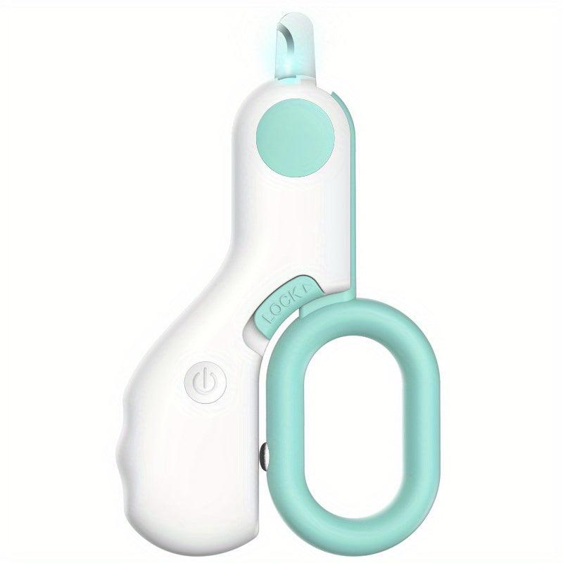 LED Pet Nail Clippers for Small Animals Easy and Safe Trimming