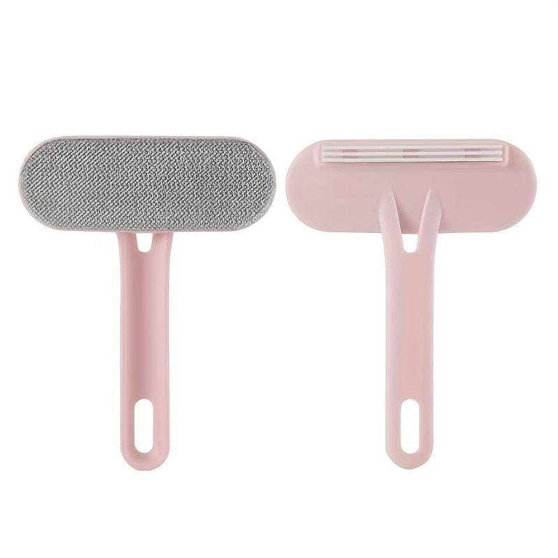 Portable Pet Hair Remover Brush Double Sided Lint Remover