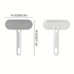 Portable Pet Hair Remover Brush Double Sided Lint Remover