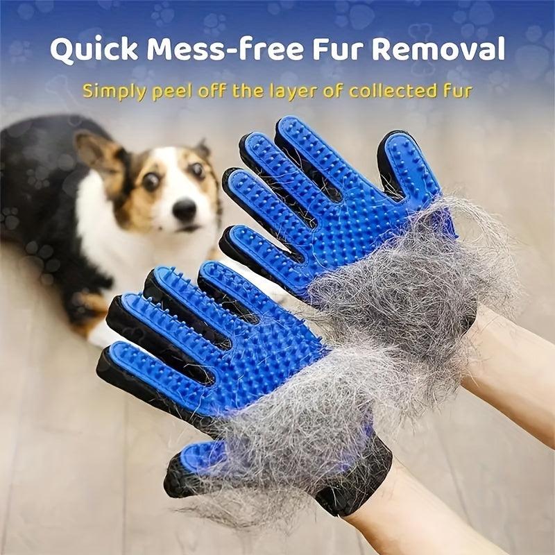 Cat Massage Palm Comb Pet Gloves Dog Cleaning Hair Brush