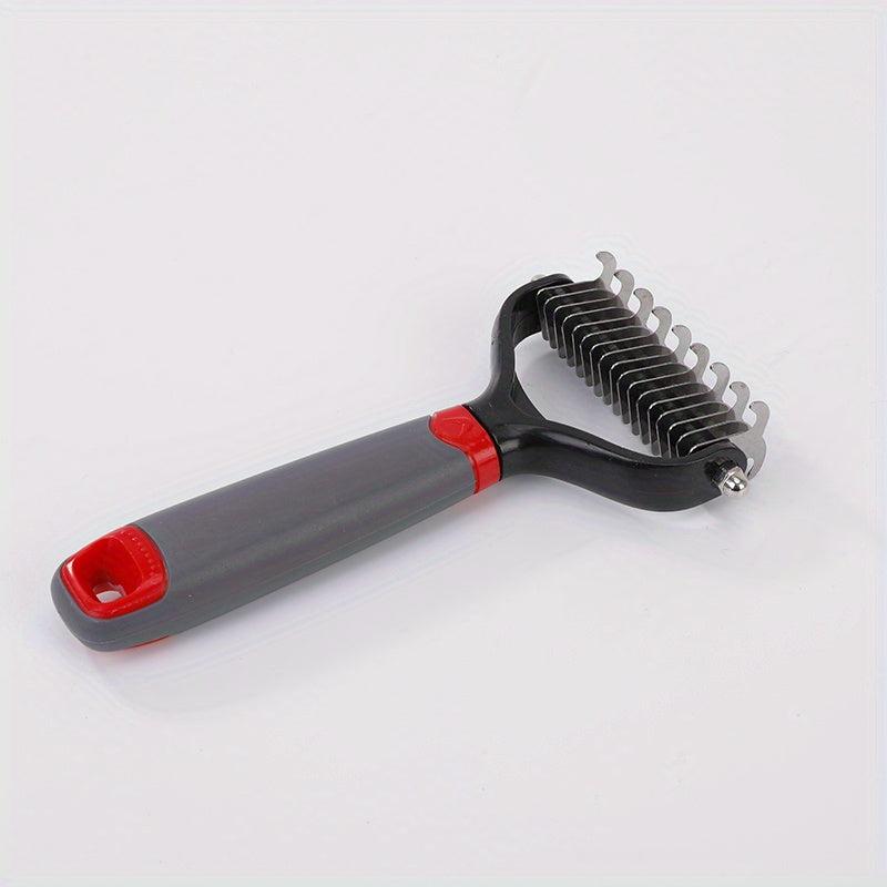 Double Sided Pet Hair Comb - Grooming Tool for Cats/Dogs