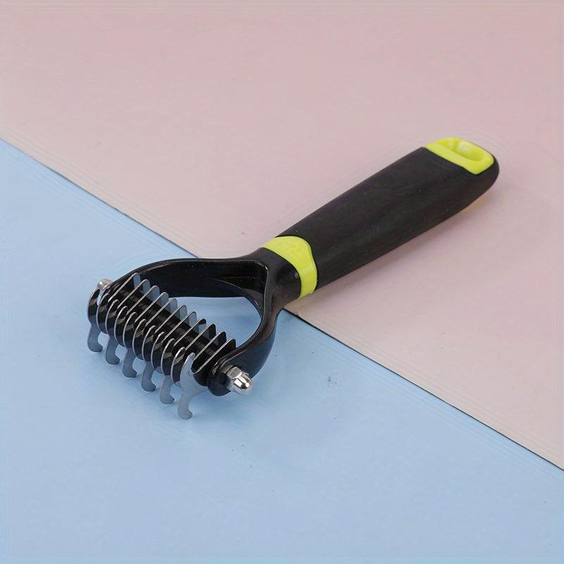 Double Sided Pet Hair Comb - Grooming Tool for Cats/Dogs