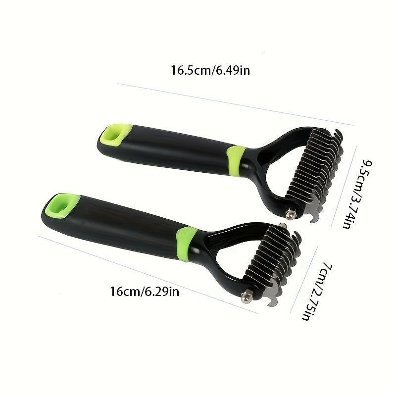 Double Sided Pet Hair Comb - Grooming Tool for Cats/Dogs