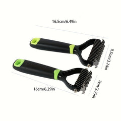 Double Sided Pet Hair Comb - Grooming Tool for Cats/Dogs