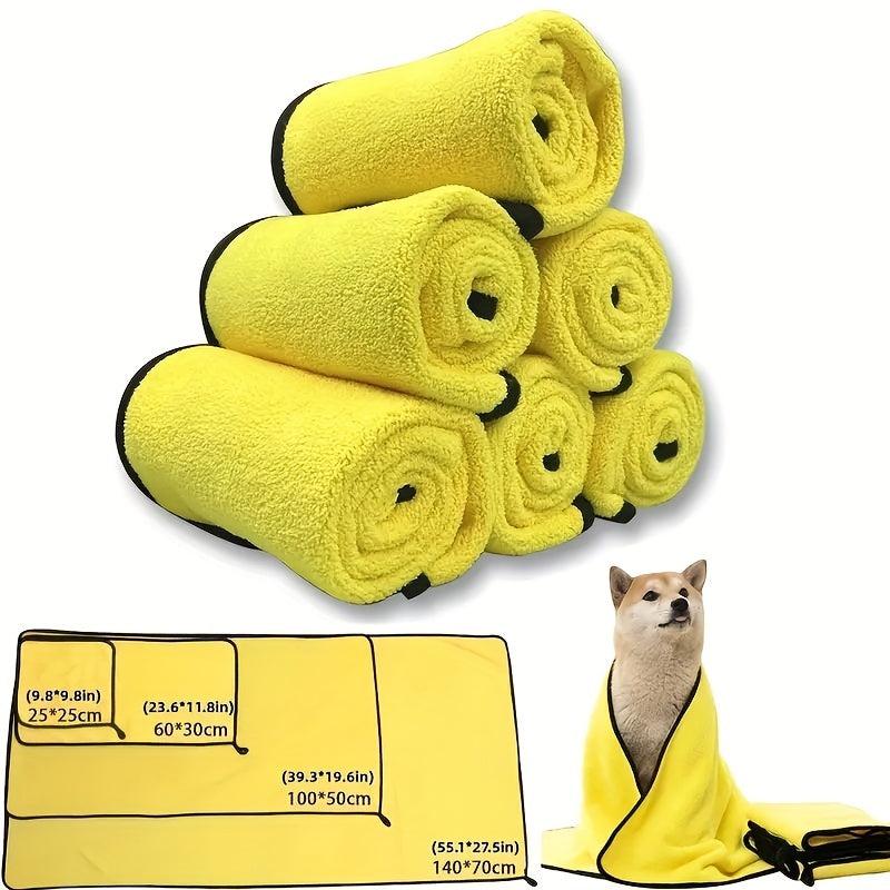 Soft & Quick Drying Pet Towels for Cats & Dogs