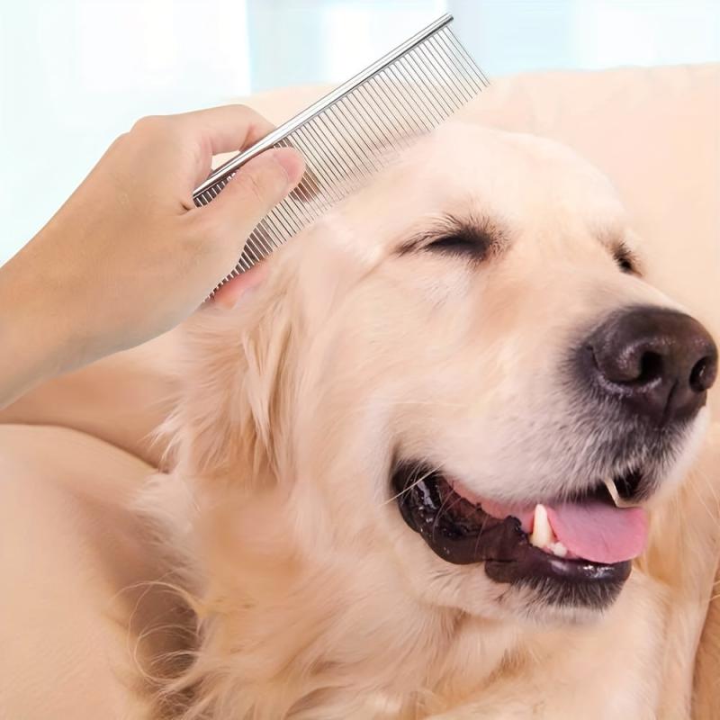 Stainless Steel Hair Removal Comb for Dogs and Cats