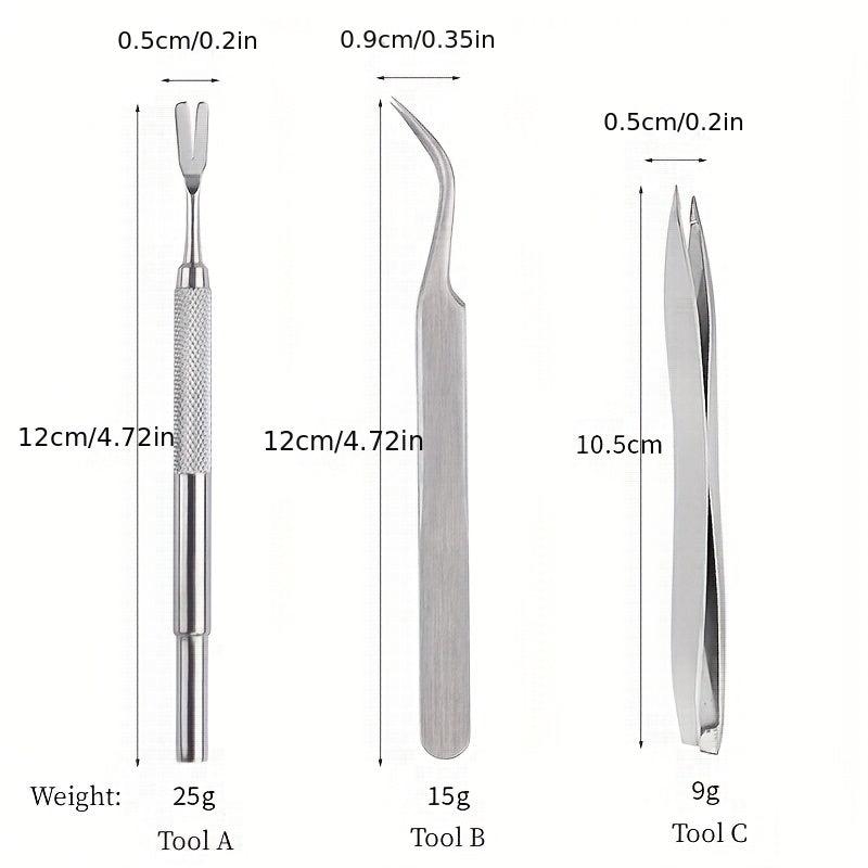 Stainless Steel Pet Flea Removal Tool Set