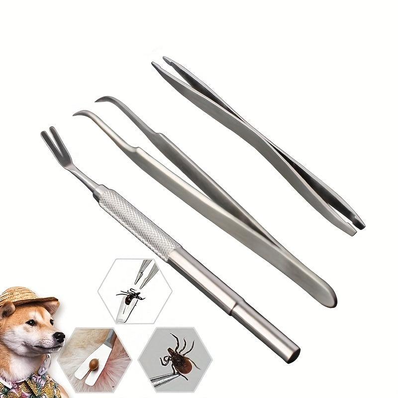 Stainless Steel Pet Flea Removal Tool Set