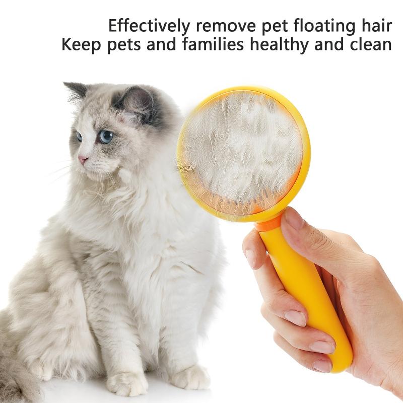 Self Cleaning Pet Hair Brush Comb - Remove Tangles & Loose Hair