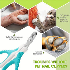 Pet Nail Clippers for Small Animals Safe and Easy to Use Claw Toenail Trimmer