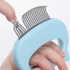 Cat Ear Shell Comb Hair Removal Needle Brush