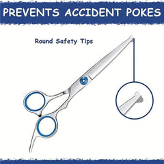 Dog Grooming Scissors Set Titanium Stainless Steel